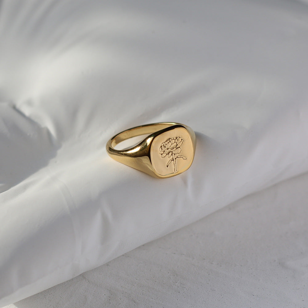 Forest Style Statement Ring