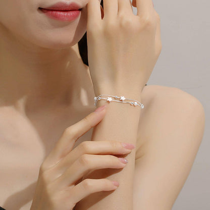 Starlight Bedelarmband | Witgoud