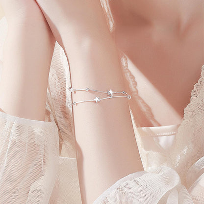 Starlight Bedelarmband | Witgoud