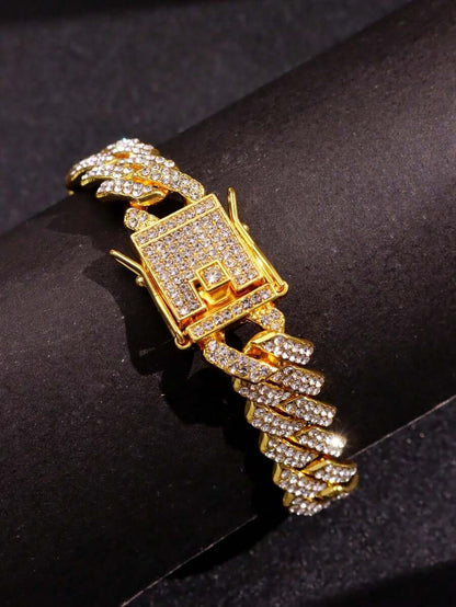 Elina Cubaanse armband | Goud