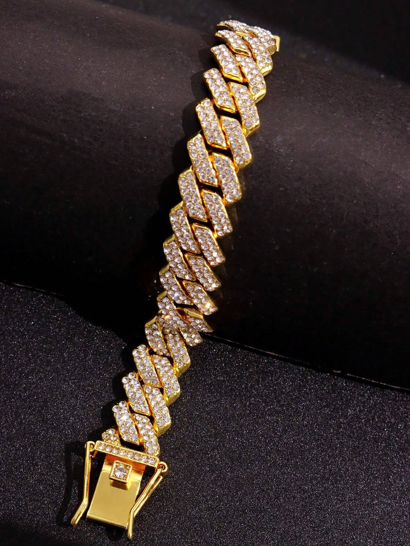 Elina Cubaanse armband | Goud