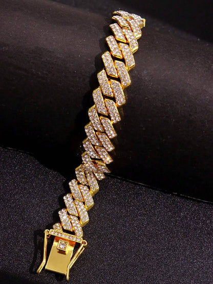 Elina Cubaanse armband | Goud