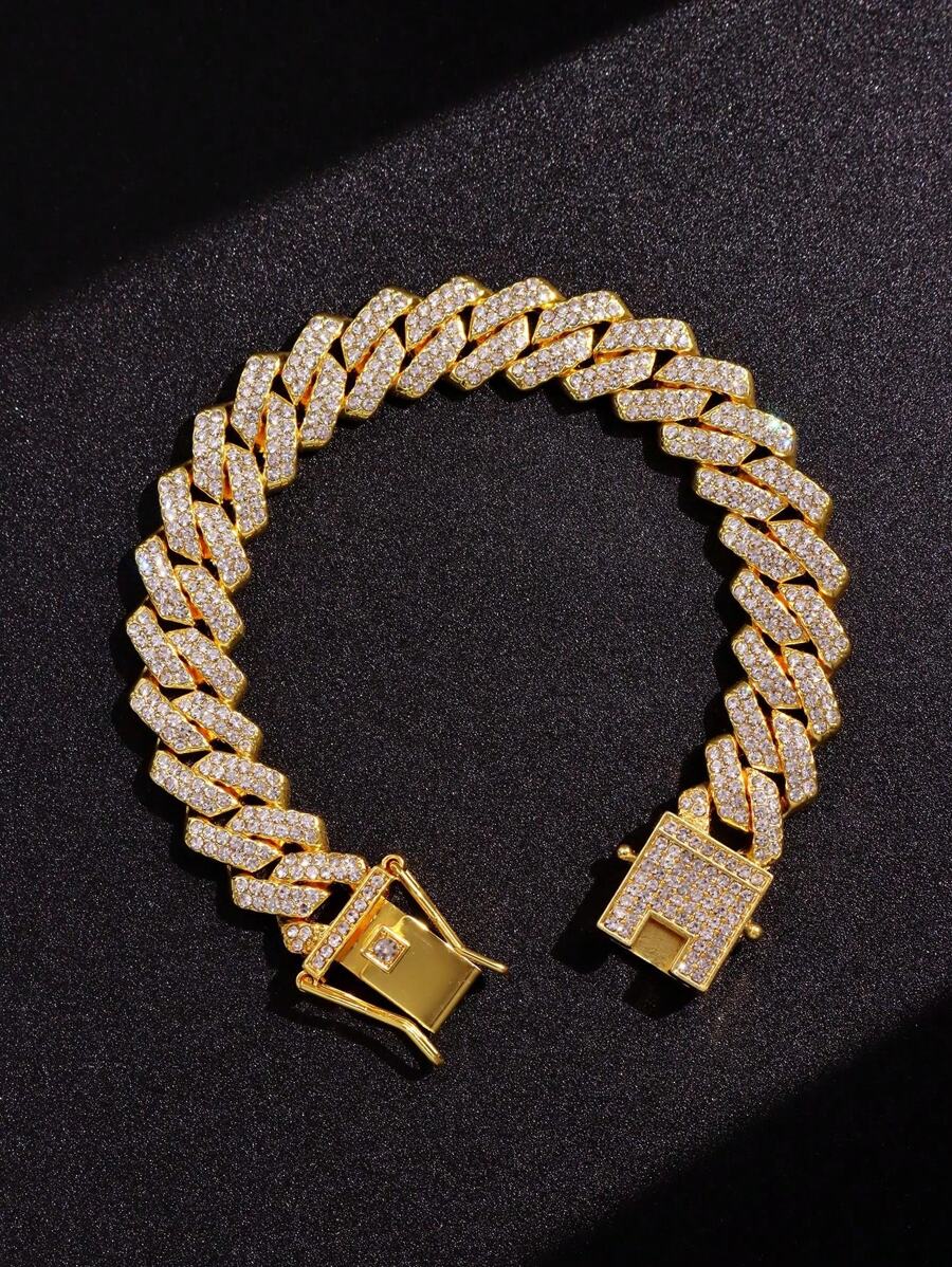 Elina Cubaanse armband | Goud