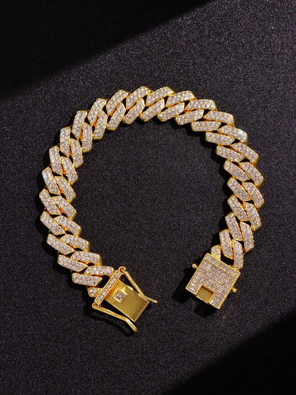 Elina Cubaanse armband | Goud