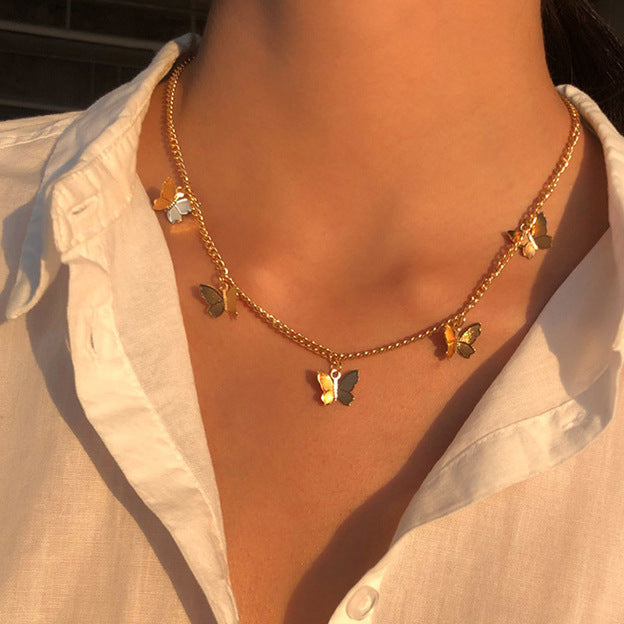 Tweekleurige Vlinderketting