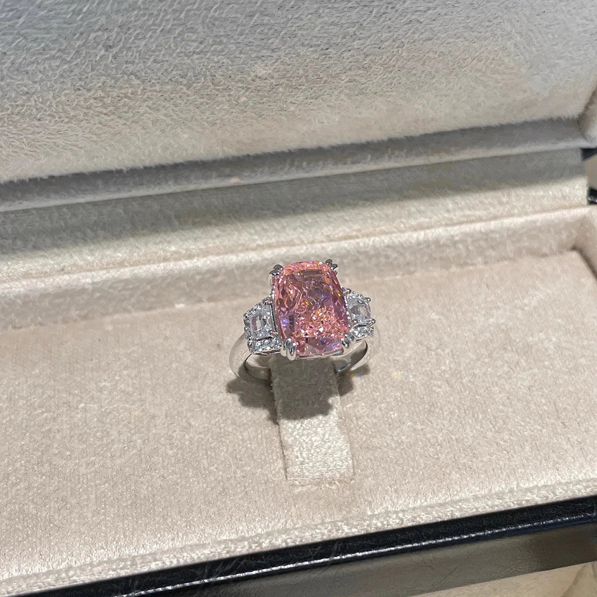 Ice Flower Adjustable Ring