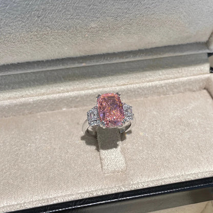 Ice Flower Adjustable Ring