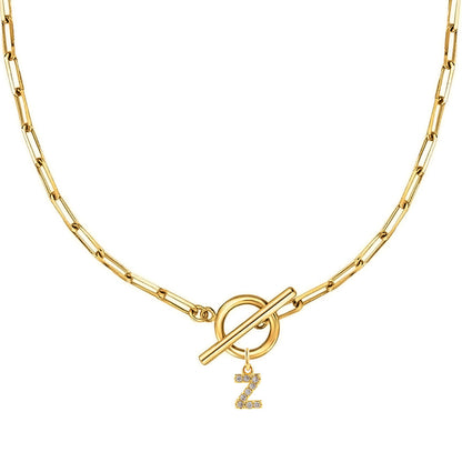 Signature Schakelhalsketting | Goud