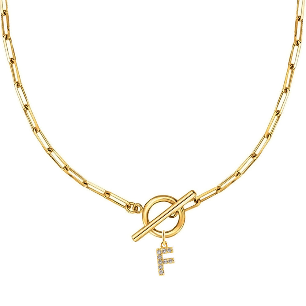 Signature Schakelhalsketting | Goud