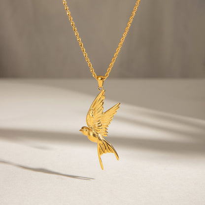 Aurelia Wings Ketting | Goud