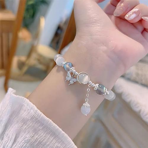 Blauwe Opaal Vlinder Armband