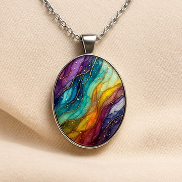 Round Multicolor Necklace