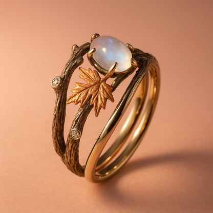 Elegant Moonstone Ring