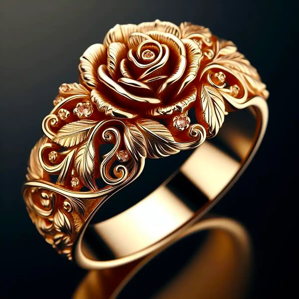 Gouden Bloesemring