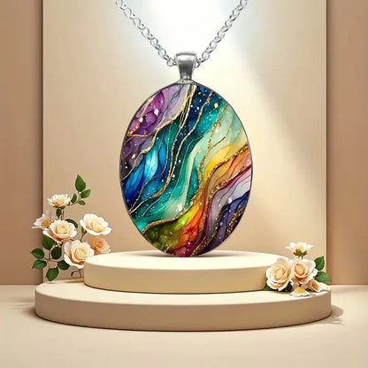 Round Multicolor Necklace