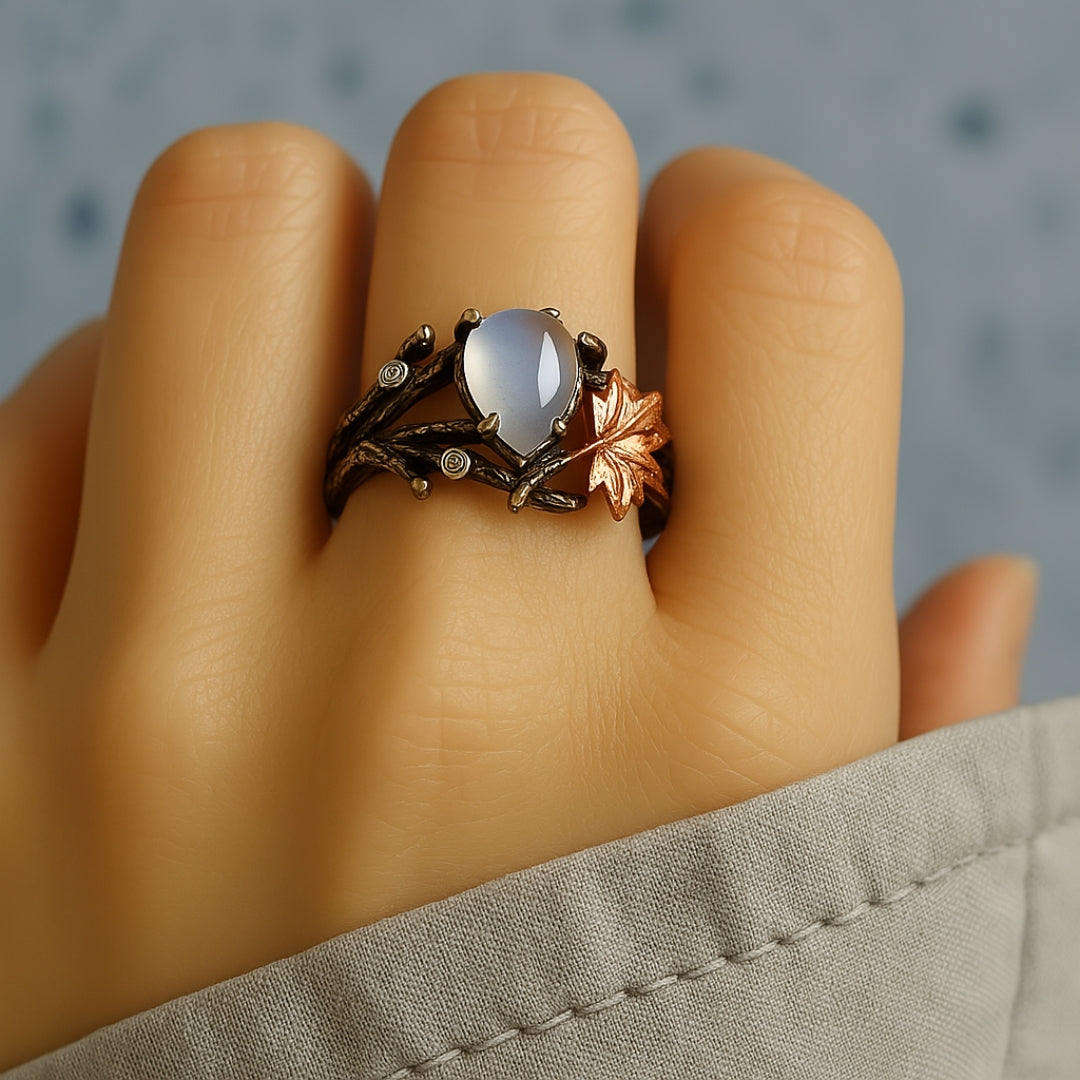 Elegant Moonstone Ring