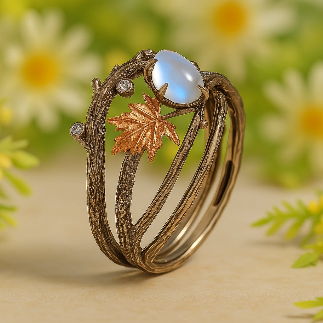 Elegant Moonstone Ring