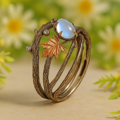 Elegant Moonstone Ring